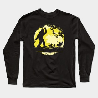 Big Foot No Worries Lion King Mash Up Long Sleeve T-Shirt